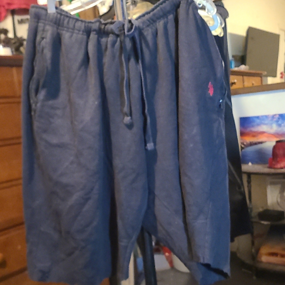 U.S. Polo Assn. Dark Blue Athletic Shorts